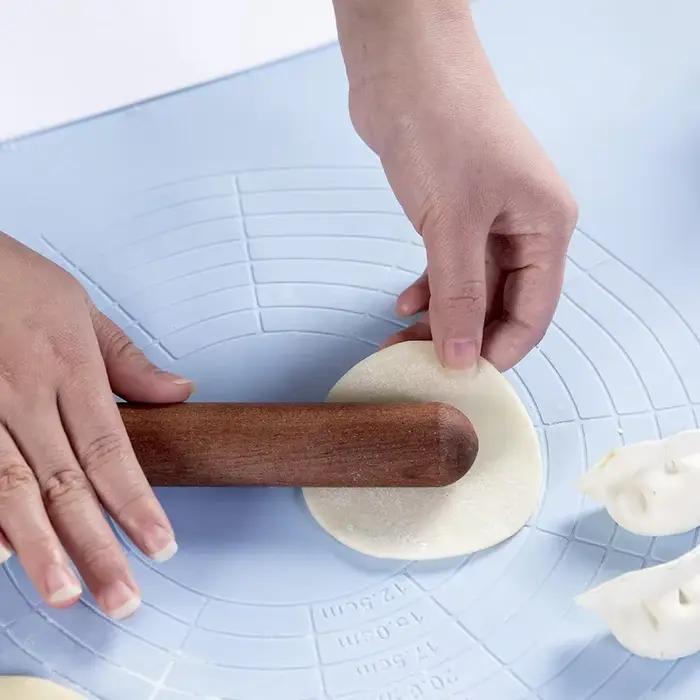 Rouleau à pâtisserie en bois massif