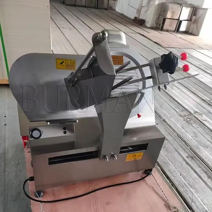 Trancheuse électrique de viande congelée