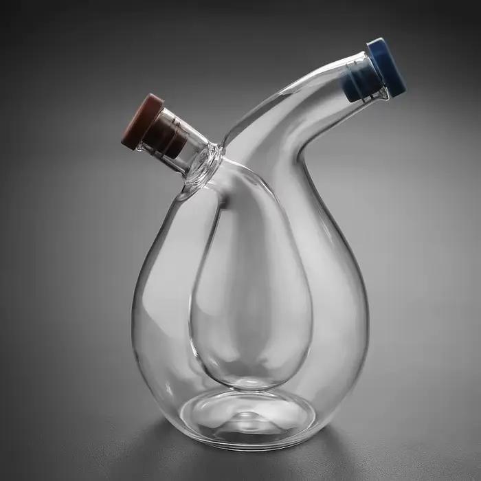 Distributeur d'Huile de Cuisine Deux en Un Design