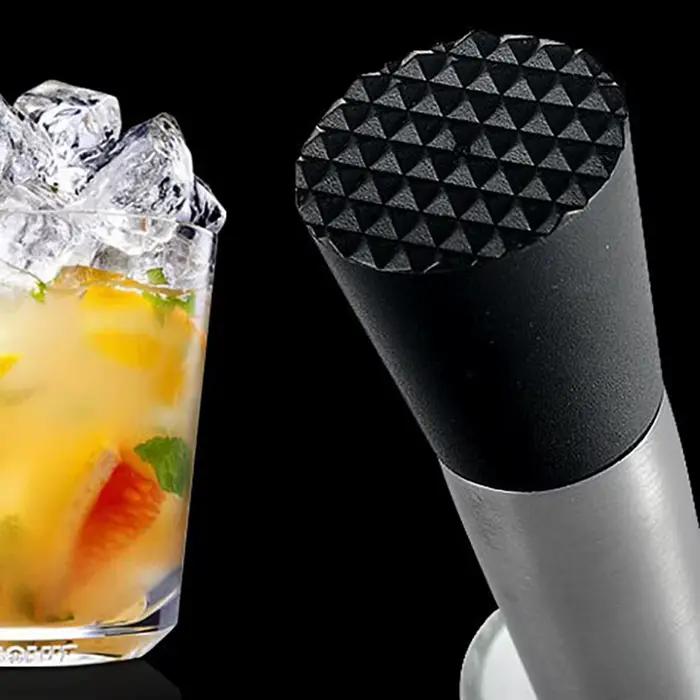 Cocktail Shaker Acier Vin Mélange Bâton Muddler