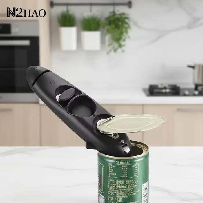 Ouvre-boîte 8 en 1 robuste et décapsuleur