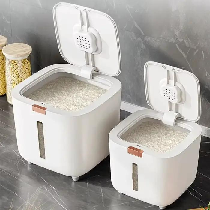 Boîte de rangement hermétique pour riz de 10 kg