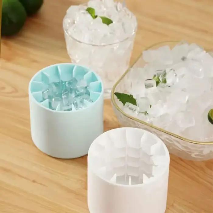 Moule à glaçons rond en Silicone