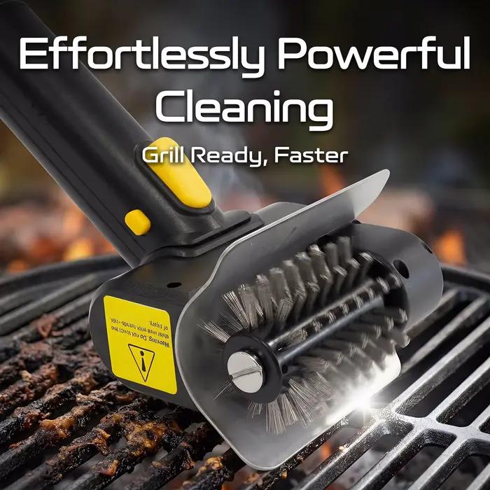 Brosse électrique pour barbecue