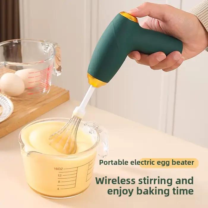 1 Mixeur Électrique, Batteur à Œufs, Double Fouet, Mixeur à Gâteau et Crème 3 Vitesses Type Pistolet, Mélangeur de Pâte, Mixeur Alimentaire