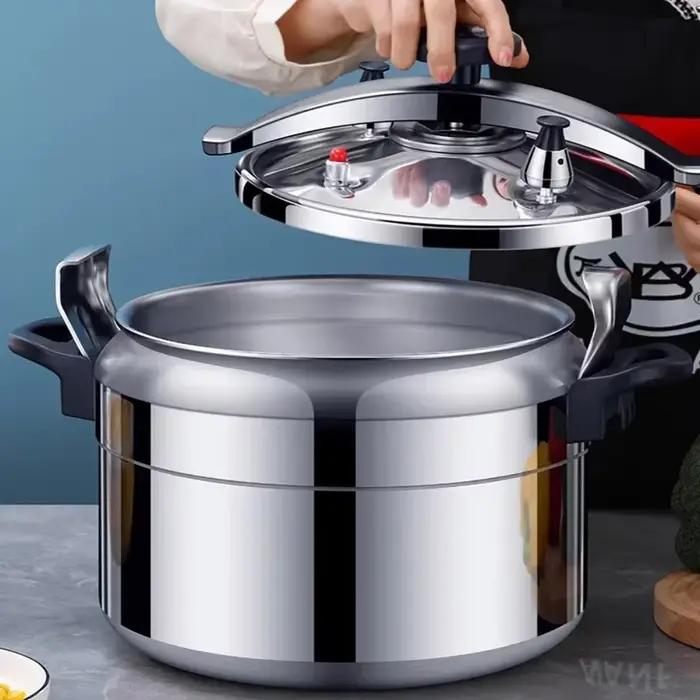 Autocuiseur Commercial 50L épaissi grande capacité cuisinière à Induction à gaz universel antidéflagrant