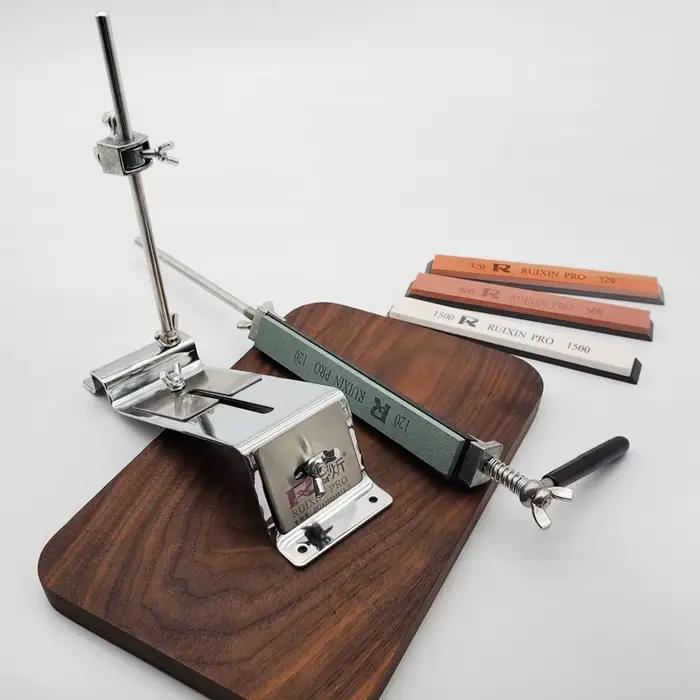 Affûteur de Couteaux en Acier Inoxydable RUFATE pour Cuisiniers Professionnels et Amateurs Occasions Spéciales Tranchants Durables Sécurité Supérieure