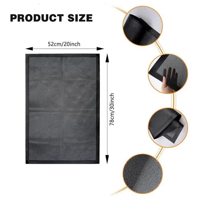 Tapis de protection de plaque de cuisson à Induction 52x78cm (20x30 pouces), tapis de plaque de cuisson à Induction magnétique en Silicone, protecteur de couverture de plaque de cuisson à Induction