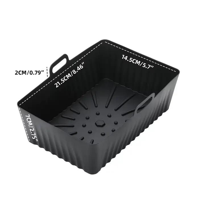 Lot de 2 doublures de panier pour friteuse à air Ninja F400 451, en silicone antiadhésif réutilisable