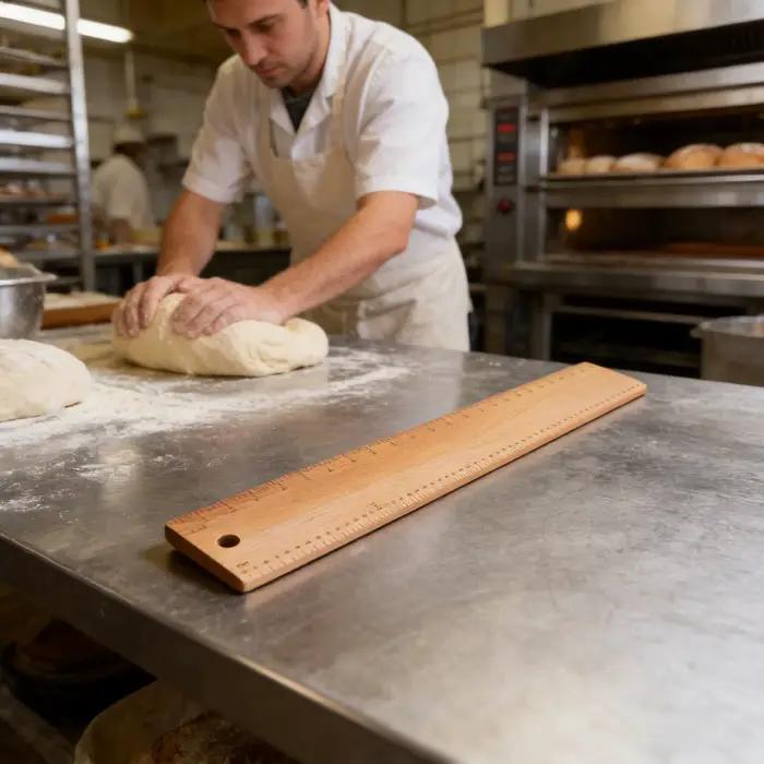 Planche de transfert de pain en bois de 23 pouces de long pour le retournement