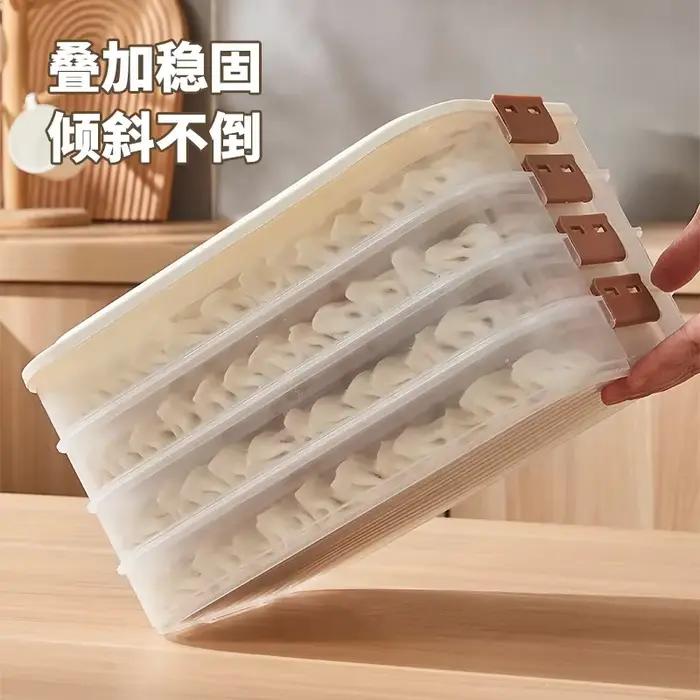 Boîte de rangement multicouche pour boulettes congelées