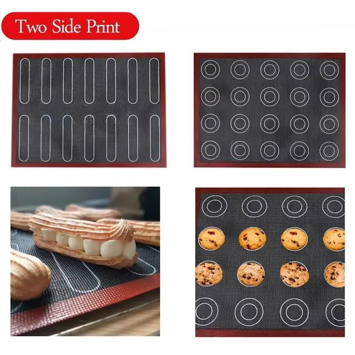 Tapis de cuisson en silicone pour moules à macarons