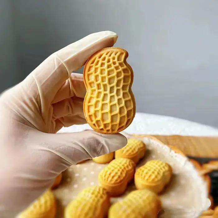Mini moule à gâteau de lune en forme d'arachide, emporte-pièce, cadre créatif, croustillant, dessert dramatique, accessoires de cuisson, gadgets, 30g, 50g, 75g