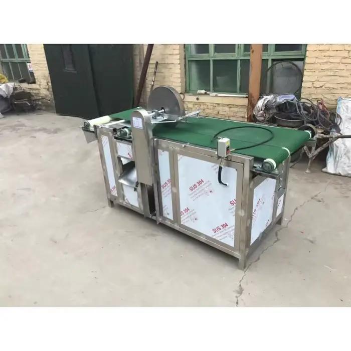 Équipement de coupe de queue de tête de poisson robuste, coupe automatique de capacité H de 3500 pièces pour le traitement de la morue de thon en acier inoxydable
