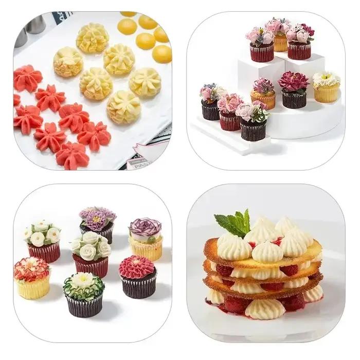 Poche en silicone réutilisable pour glaçage de gâteau