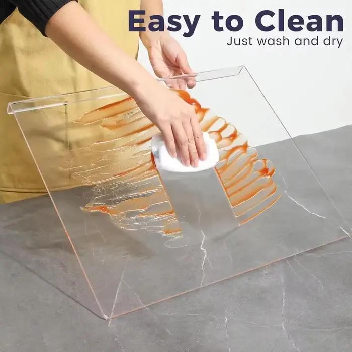 Planches à découper en acrylique pour comptoir de cuisine