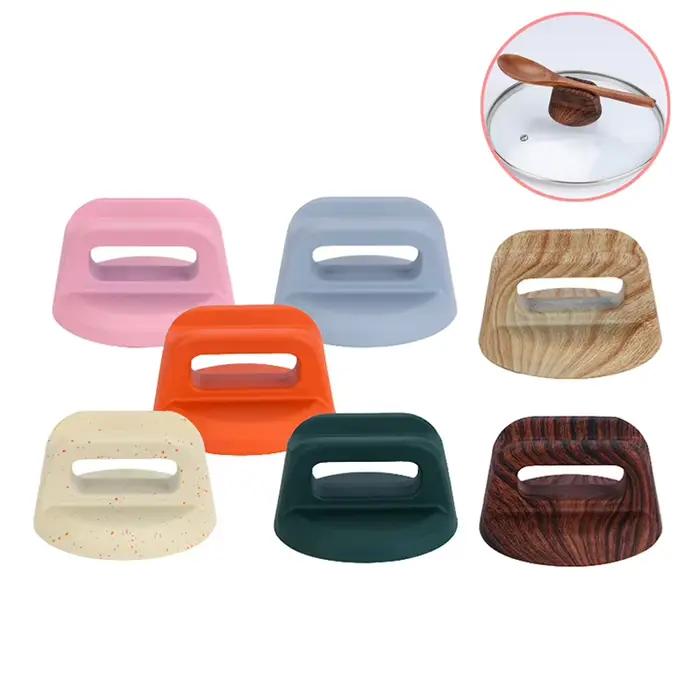 Capuchons universels de boutons de Pot Lib couvercles de casserole en bois résistants à la chaleur poignée de levage de remplacement ustensiles de cuisine pour homme femme occasions spéciales