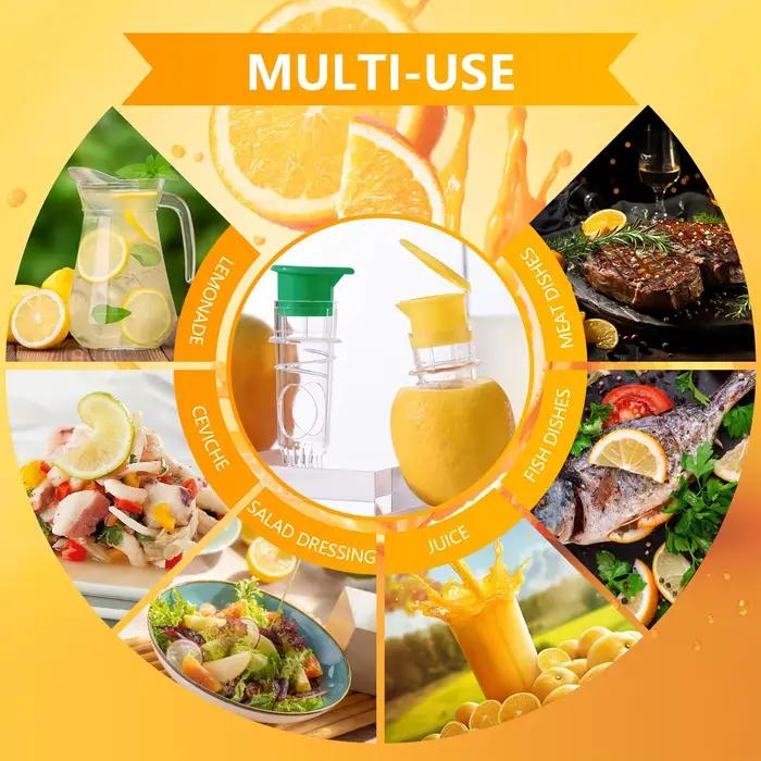 Mini presse-citron Portable avec couvercle
