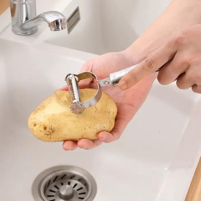 Râpe à carottes, concombre et pommes de terre en acier inoxydable de haute qualité