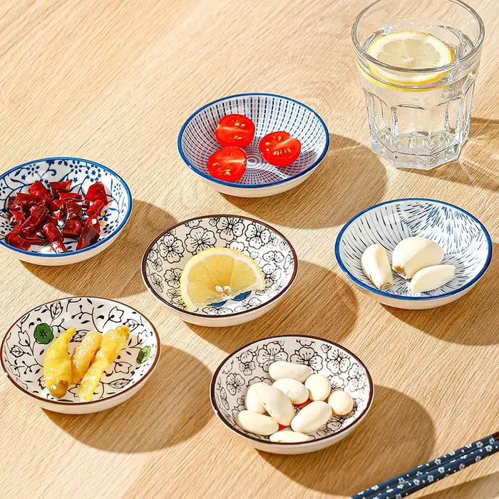 Mini assiette japonaise en céramique pour Barbecue