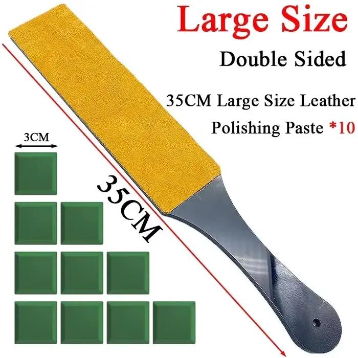 Machine à affûter couteaux cuir vache NEWKnife pâte à polir angle fixe aiguiseur pierre ensemble sharpeners ustensiles cuisine occassions spéciales