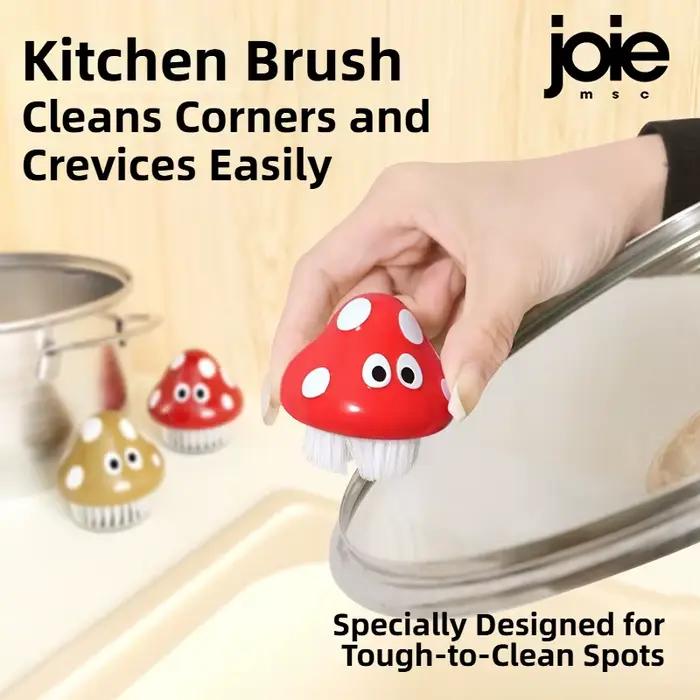 Joie champignon brosse de cuisine