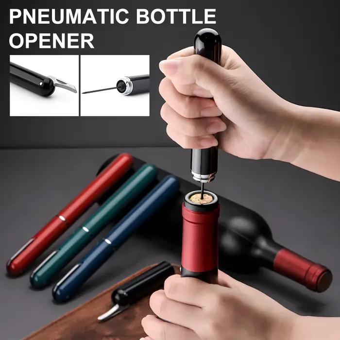 Tire-bouchon à pression d'air PEISI ouvre-bouteille de vin à haute efficacité pour femmes et personnes âgées, sécurité et portabilité pour occasions spéciales et voyages