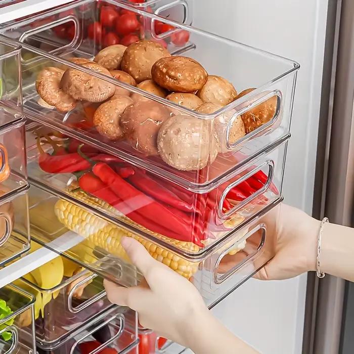 6 ensembles. Boîte de rangement pour réfrigérateur
