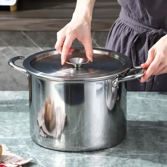 Couvercle de casserole universel en acier inoxydable polyvalent pour casseroles et poêles à offrir pour occasions spéciales et quotidien
