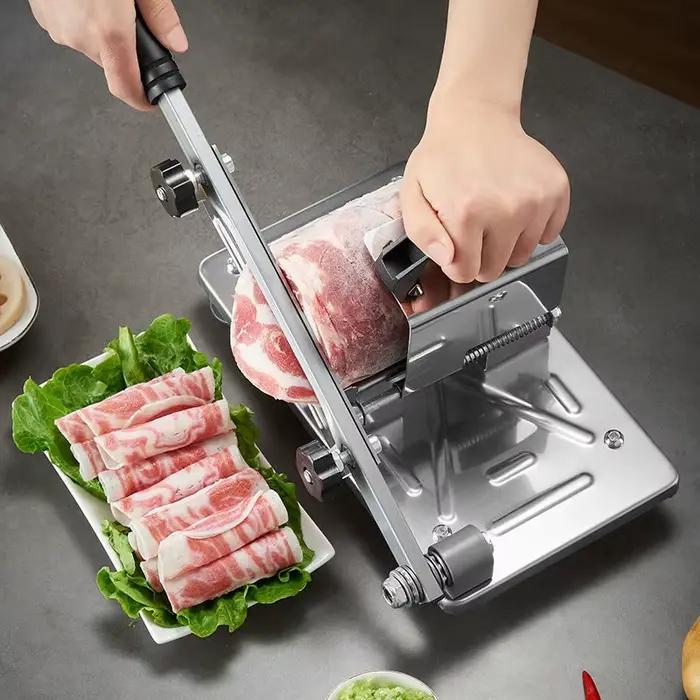 GIANghts-Trancheuse à viande en acier inoxydable pour la cuisine