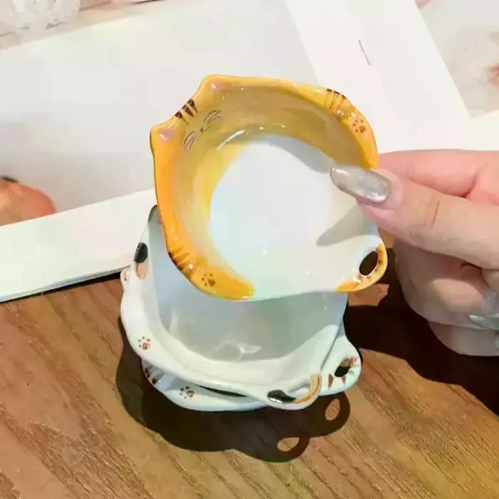 Assiettes à condiments de la série Cat