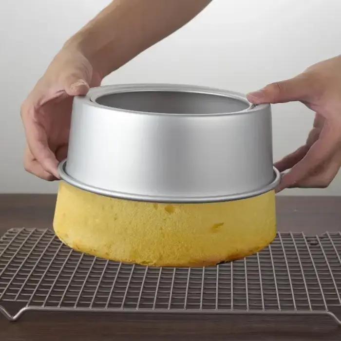 Moule à gâteau rond en alliage d'aluminium