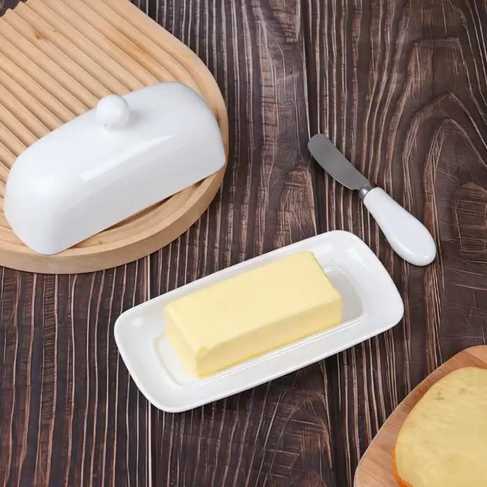 M12K - Ensemble de boîtes à beurre - Contenant de rangement pour fromage au design moderne et minimaliste pour la cuisine