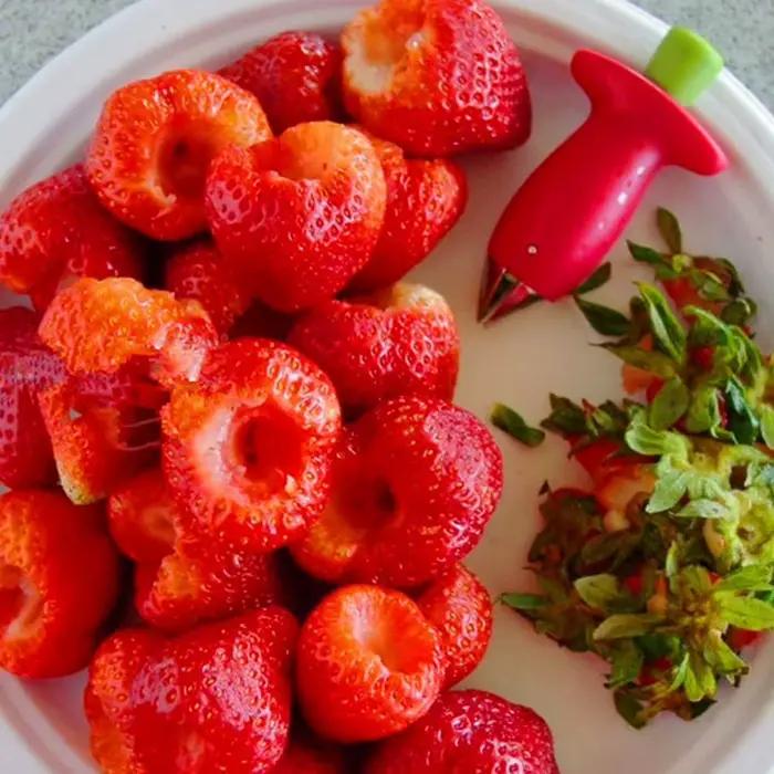 Décortiqueur de fraises