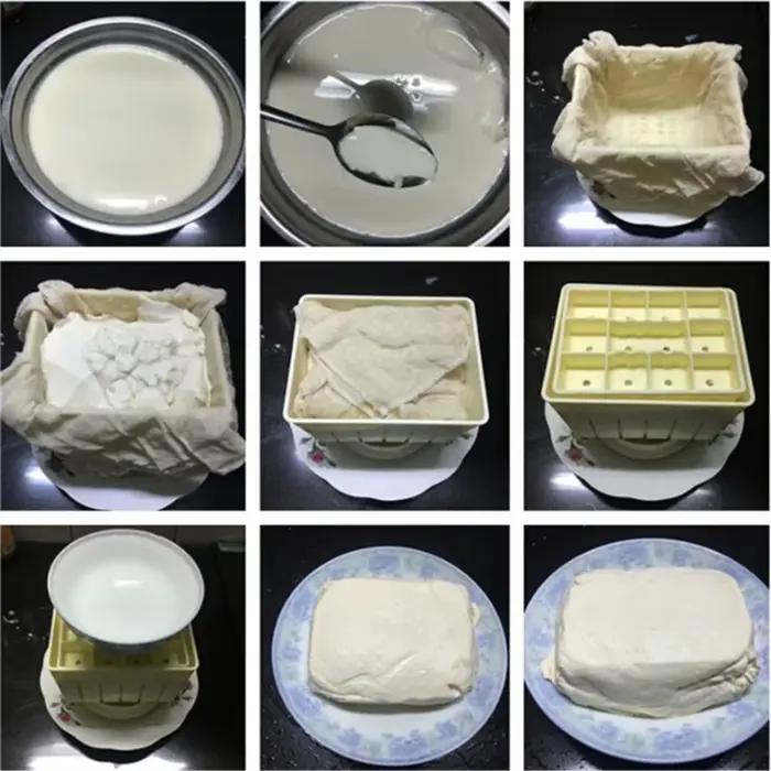 Moule à presse à Tofu en plastique