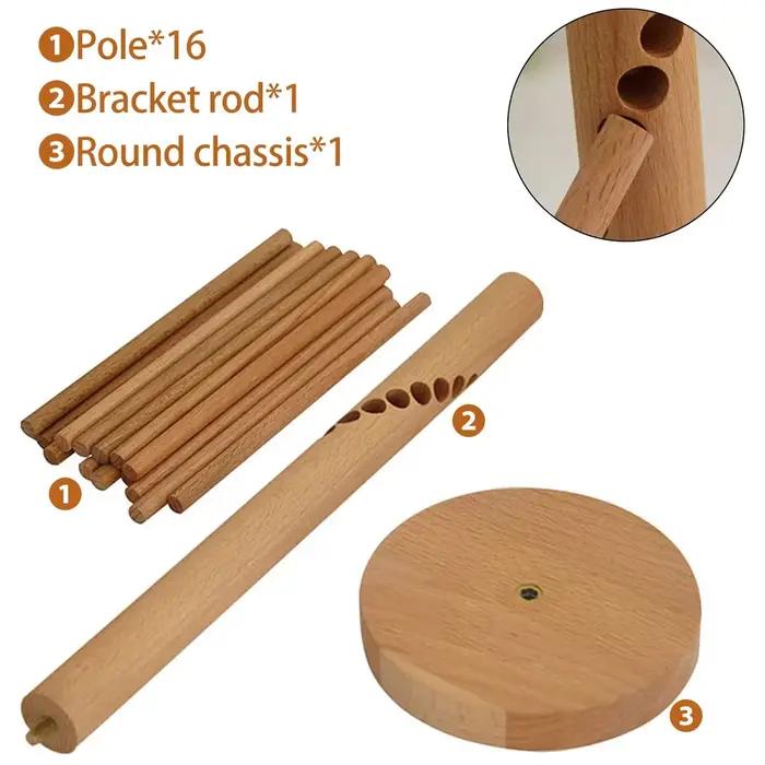 Support de séchage de pâtes pliable