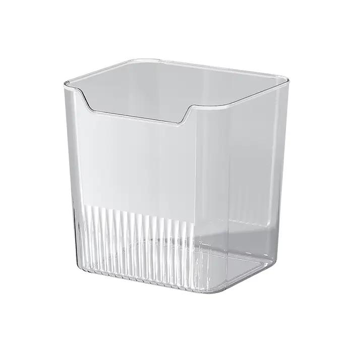 Boîte de rangement de porte latérale de réfrigérateur, 1 pièce, aliments, légumes, fruits, œufs, organisateur frais, boîtes de conteneurs de réfrigérateur de cuisine domestique