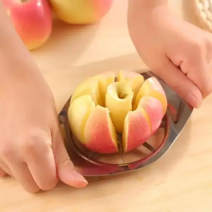 Coupe-pommes et poires en acier inoxydable