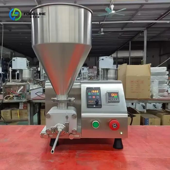 Machine de remplissage automatique de petits pots de crème glacée, approvisionnement d'usine en vrac, dernière conception pour la crème fabriquée en chine