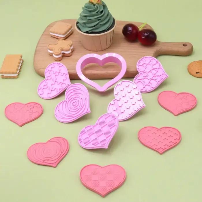 Emporte-pièces en forme de cœur pour la saint-valentin