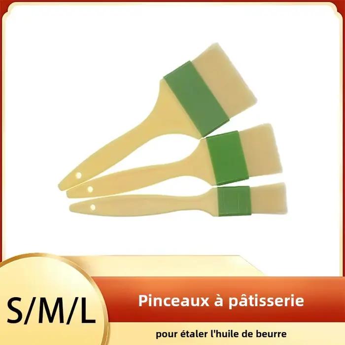 Pinceaux à pâtisserie Pinceau à huile pour étaler l'huile de beurre ou le lavage des œufs sur le pain et les pâtisseries ou pour appliquer des sauces lors des griller