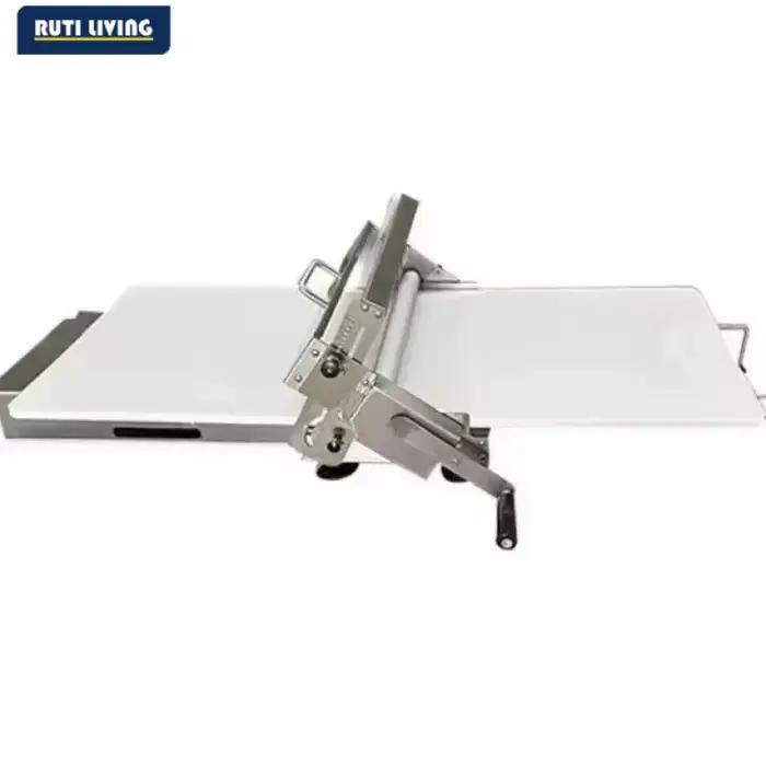 Machine à pâte feuilletée manuelle à manivelle