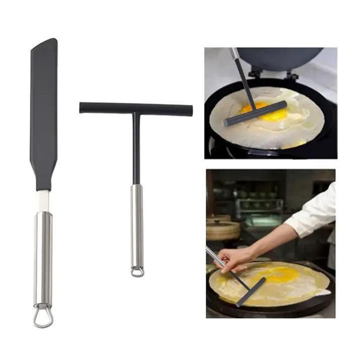 Ensemble d'épandeurs de crêpes et spatules