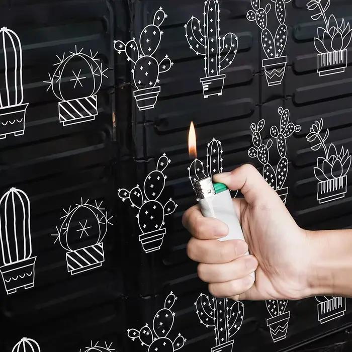 Écran anti-éclaboussures d'huile pliable en aluminium pour cuisinière à gaz