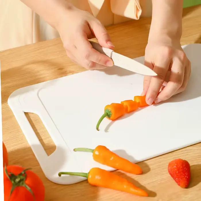 Planche à découper de Classification domestique, ensemble de planches à découper de cuisine multifonctions simples et épaisses en PP, 1/4 pièces