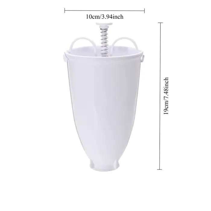 Offre spéciale fabricant de beignets moule à beignets facile rapide manuel gaufrier distributeur beignet Machine arabe gaufre en plastique léger friture profonde