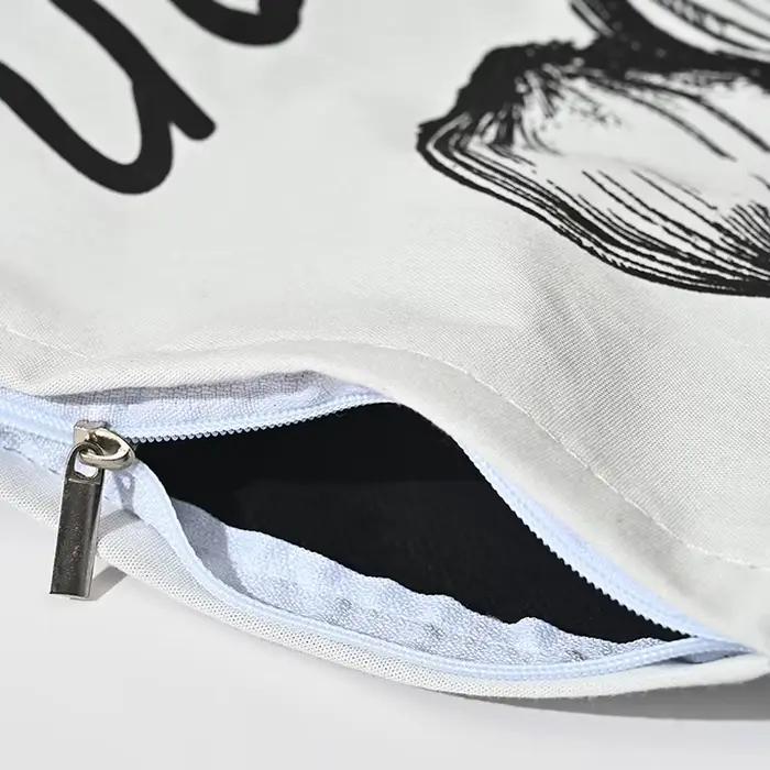 Sac de rangement pour légumes toile respectueux de l'environnement avec fermeture éclair pour cuisine organisation durable