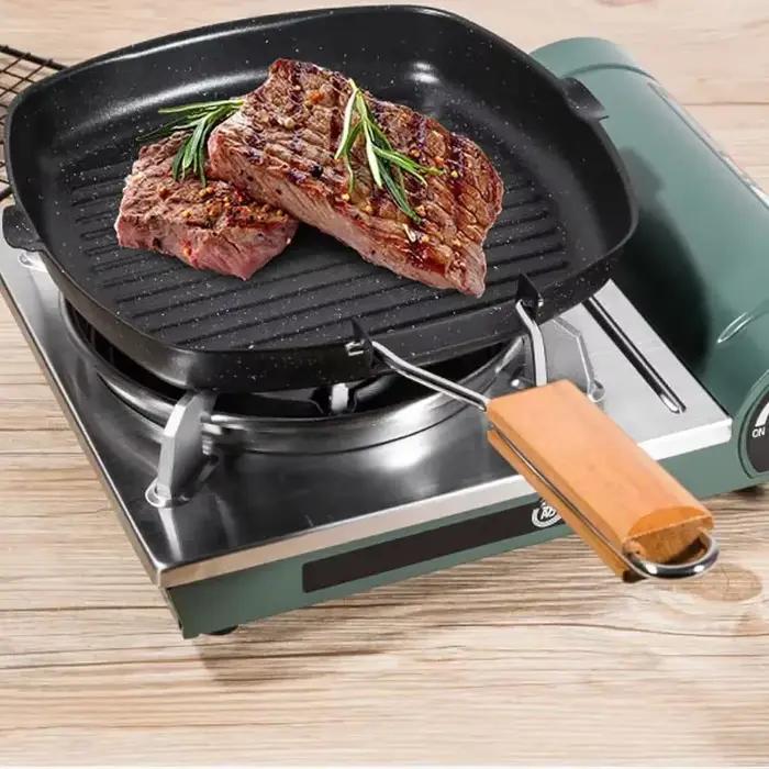 Poêle à griller antiadhésive pour steak