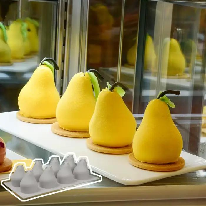 Moule à gâteau en silicone en forme de formage pour dessert français