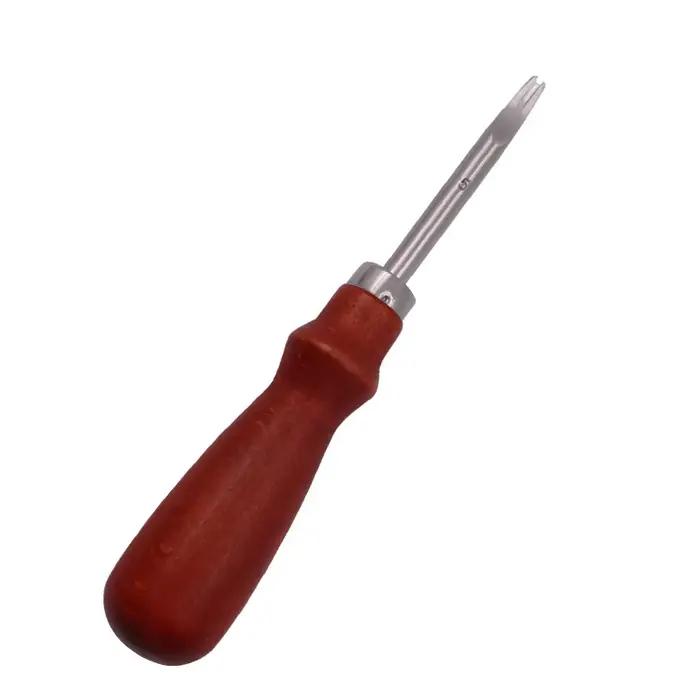 Outil de coupe tranchant en forme de V, couteau en cuir, biseauté de bord, lame en forme de V, coupe-cuir, déchiqueteuse, outils de pelletage en cuir faits à la main, bricolage